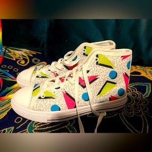 Size 39 brand new sneakers retro style 80s vintage look